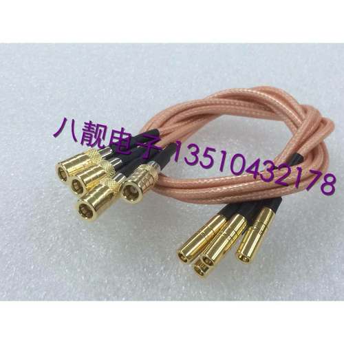 射频SSMB-K/SMB-K高品质同轴跳线SSMB母转SMB母50欧姆AP信号跳线