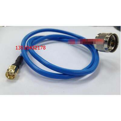 RG402半柔线 N公转SMA反接头 N-J转SMA-J头 50-3半柔线SFX线 50CM