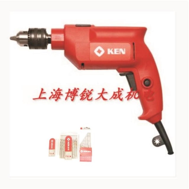 KEN锐奇手电钻6613ER 6513ER 调速正反转 大功率550W 手枪钻