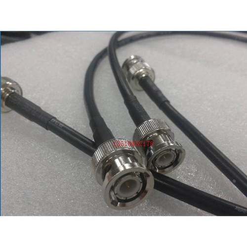 高频BNC/BNC-JJ-3纯铜BNC纯铜屏蔽信号连接线 50欧姆BNC-3馈线