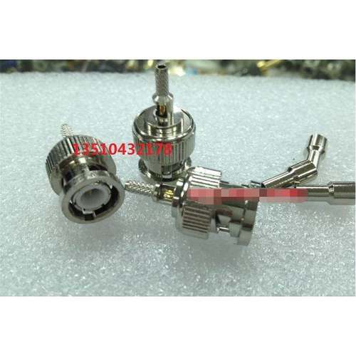 高品质50欧BNC公头(内针)BNC-J-1.5压接型 优质纯铜开天窗