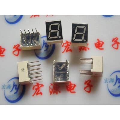 数码管 0.39英寸 1位 LED数码管 3191AS 共阴 红色 外壳10*13