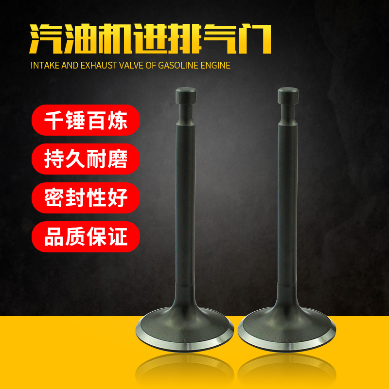 汽油发电机配件 EY20 EY28 7.5HP进排气门 平板夯抽水泵167F 气门