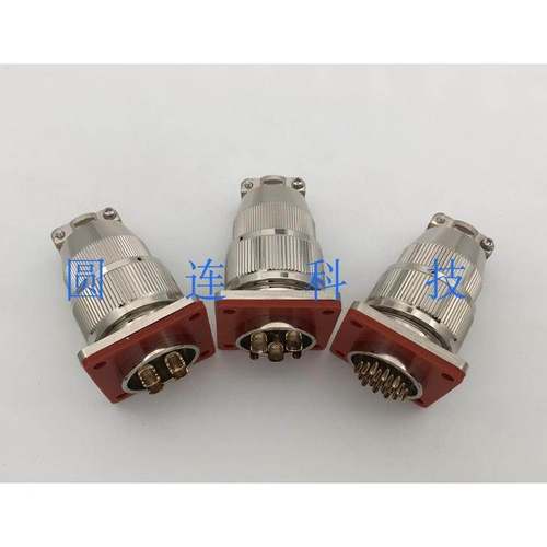 航空插头插座 MX23-4 6 8 10 12 19芯气密真空玻璃烧结密封连接器