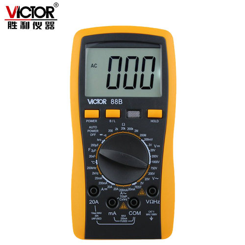胜利VC88B/VC88C/VC88D/VC88E高精度数字万用表 数字式万能表