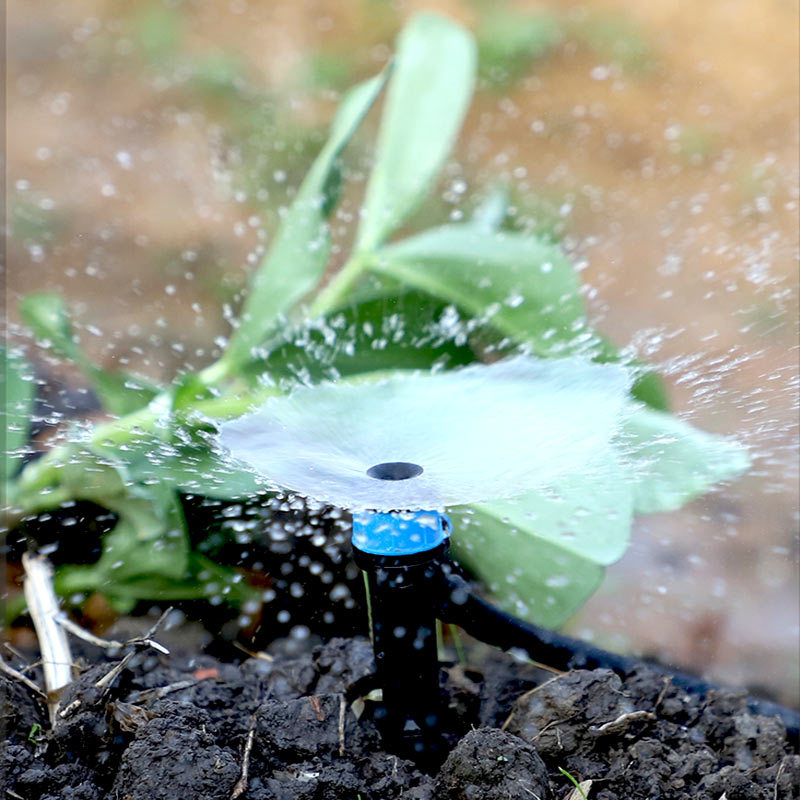 涌泉喷头360度可调全圆地插灌溉喷雾滴头花园浇水滴灌系统洒水器