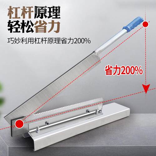 k铡刀秆家用切草刀手动切玉米秸tOOO稻青草草扎刀铡草闸刀喂牛羊