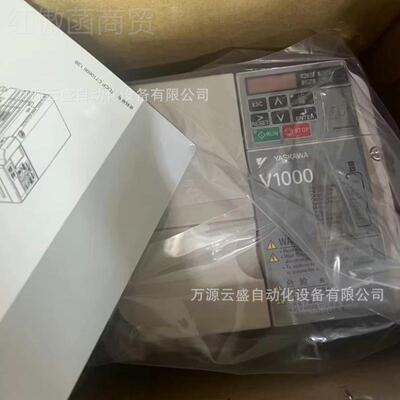 安川V1000货系列频器CIMR-VB4C058386018BB变A 物全新现实图 需议