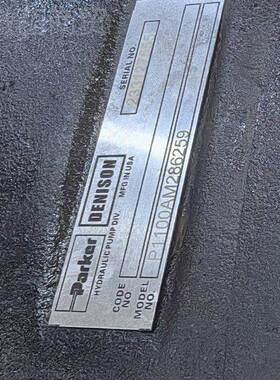 派克丹尼逊P1100AM0286259液压塞泵P1140PS1SLM5AC10S0BAQ00000柱