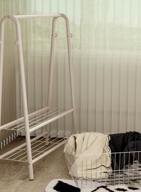 H5187HM衣27晾架落地奶油风卧室挂衣架宿舍阳台凉晒衣架1简易M衣