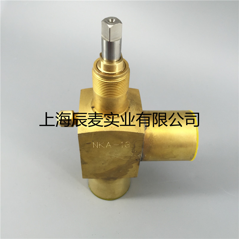 黄铜角阀NKA-13 铜截止阀 1-5/8焊口 关断阀 空调制冷配件 铜角阀