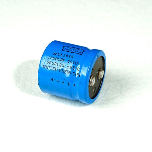 拆机 美国化工思碧36DE 50V13000UF 螺栓型大水塘铝滤波电解电容