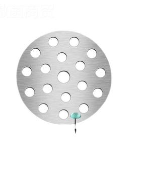 地漏过地滤网漏盖子圆形不钢下道防头发60601毛卫生间浴水室锈304