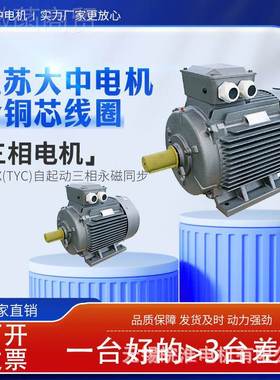 江苏大中电机TY永JX(TYC)列自系起动三相磁同步电动 机厂96745家