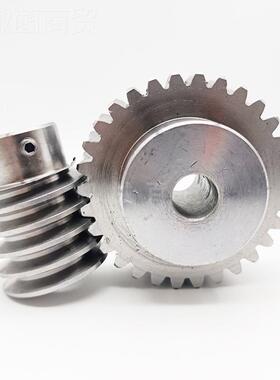 ll1模不碳钢涡轮蜗杆速115~60锈钢减蜗78624轮比蜗杆机械百货