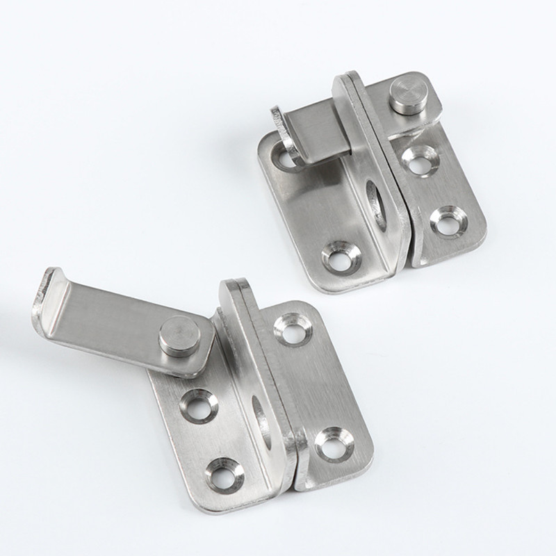 加厚不锈钢锁搭扣木门锁扣卧室通用型插销卫生间门栓推拉门挂锁