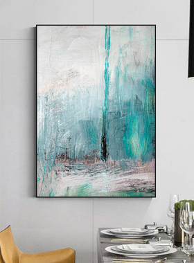 沙发背景墙抽象画大幅客厅落地画玄关走廊过道装饰画橙色壁画竖版