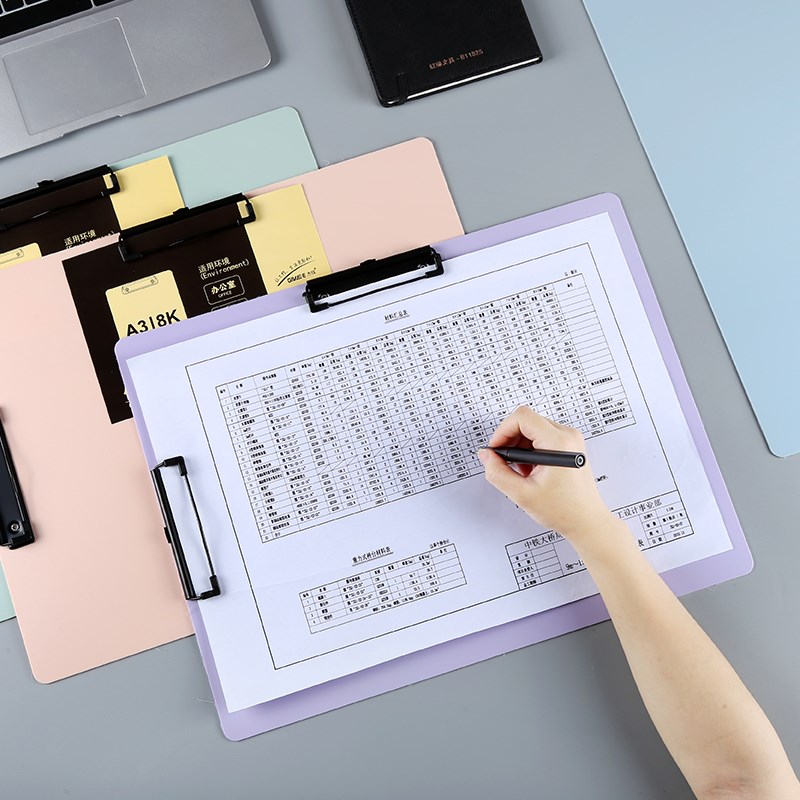 A3文件夹板画画美术写字板垫板学生用素描纸板写生资料夹A3双夹8K