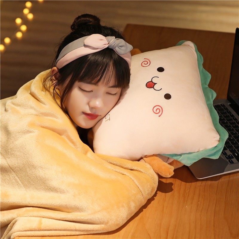 办公室抱枕被子车上两用毯子可爱靠垫床上沙发枕头三合一午睡神器,居家布艺,抱枕被,淘宝优惠券,粉丝福利购,淘宝优惠卷