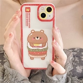 知泰适用15promax汉堡熊14卡通xs天使眼xr