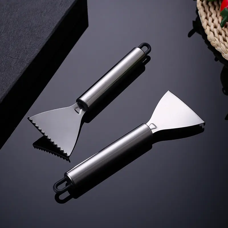 不锈钢鱼鳞刨多功能厨房家用去鱼鳞小工具手动刮鱼鳞器鱼鳞刨