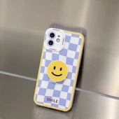 棋盘格适用14瞳影壳15笑脸支架78plusxsxr
