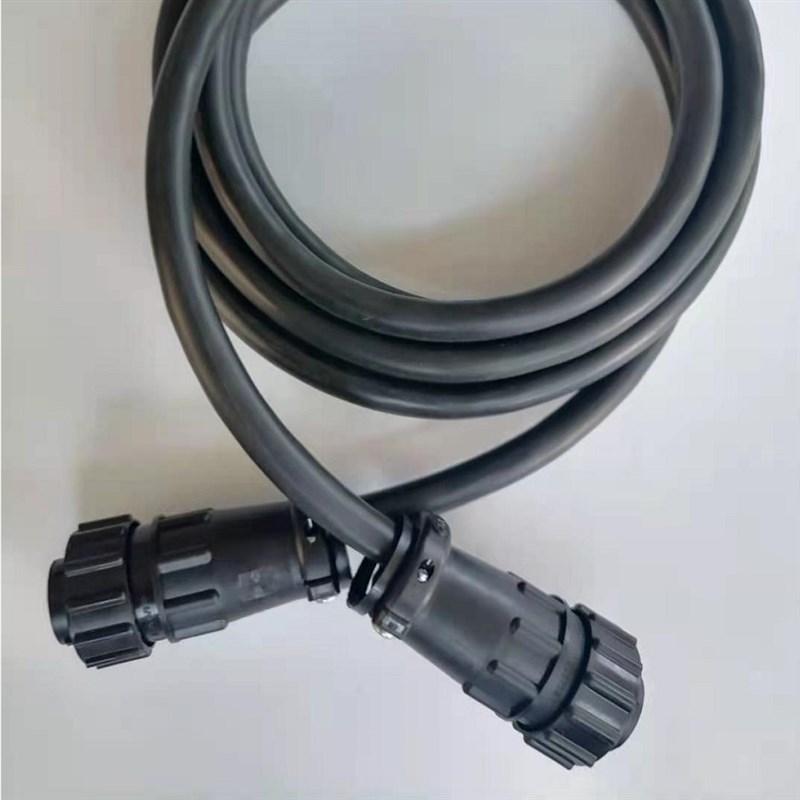 原装 AMP 安普 TE 泰科 进口9芯圆形连接线 206708-1链接线束线缆