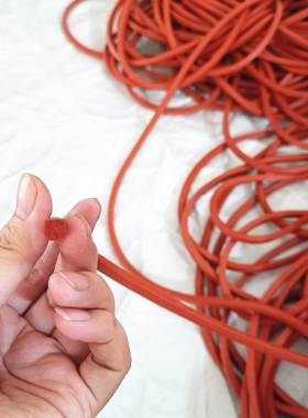 正8门*8硅胶方条 铁红色方形发泡MKA硅胶条封 耐高温烘箱/窗硅胶