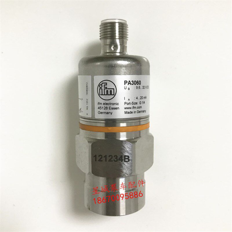 易福门传感器 IFM接近开关PA3060 泵车配件 泵车传感器