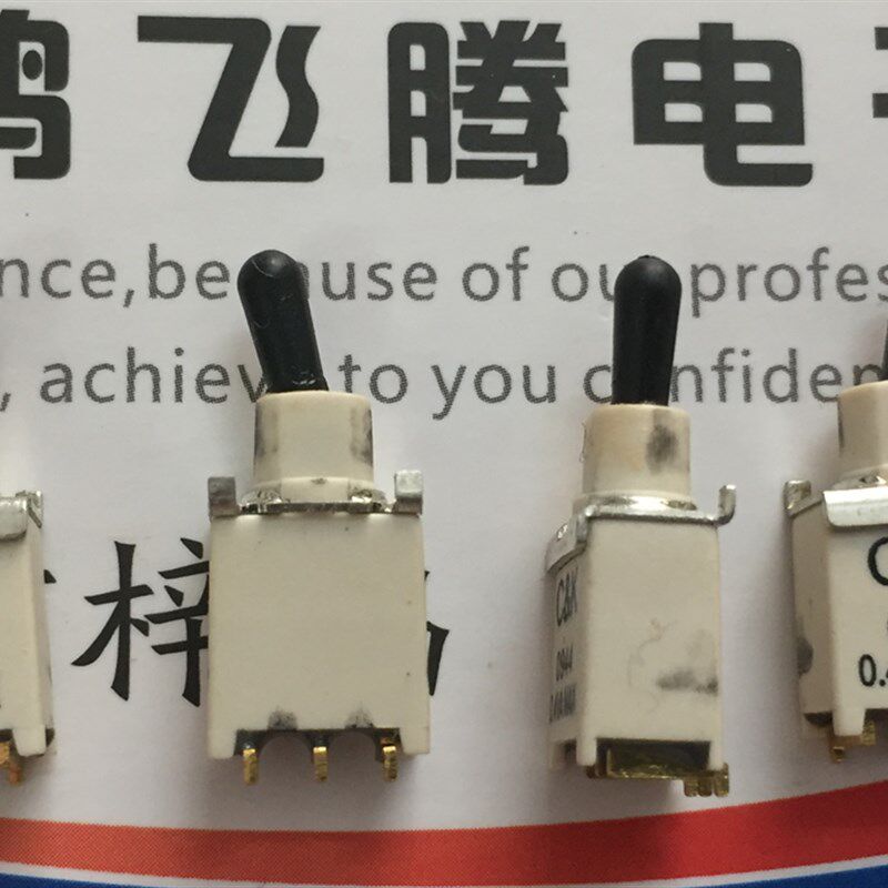 原装美国C&k ET01M3D1SA1BE微型钮子开关3脚2档 摇头摇臂开关卧式