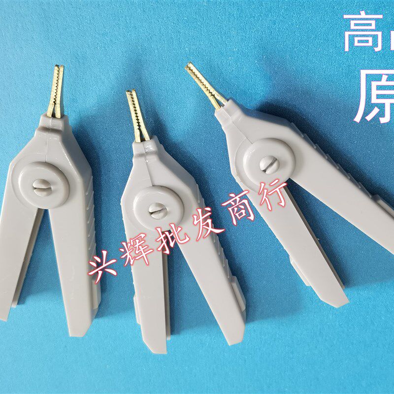 高品质LCR数字电桥测试夹子,微低电阻测试夹子适用各种精密仪器