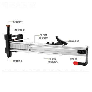 手动线槽打钉枪打钉神器钉钢枪槽水泥子墙工木工钉线JEF槽打钉神