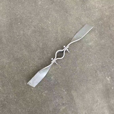 不锈钢304/316对夹叶片 减速搅拌机桨叶 抱箍叶片一字叶片 搅拌叶