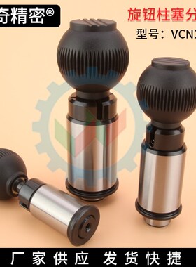 ZAC65/ZAC66精密分度销圆柱顶销 03186 旋钮柱塞分割式定位柱锁销