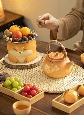 围煮炉茶柴犬碳OAG用炭炉小火炉式可干烧提日梁壶电陶炉煮茶套炉