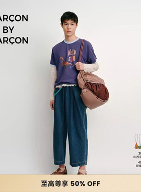 GARCON BY GARCON 25春夏 NEED SUN 印花棉质短袖T恤