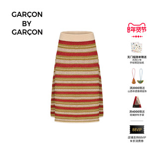 GARCON BY GARCON 秋冬太阳市集提花毛巾感圈圈纱毛衫半身裙