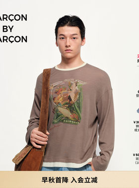 GARCON BY GARCON 26秋冬少年登封羊毛混纺长袖T恤 多色可选