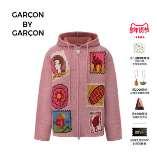 GARCON BY GARCON 25秋冬 HOME SWEET HOME 针织毛衣开衫