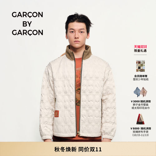 GARCON BY GARCON 26秋冬经典拱门绗棉Primaloft连帽夹克