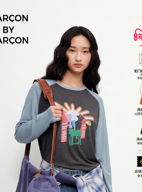 【明星同款】GARCON BY GARCON 25秋冬 Home Sweet Home 长袖T恤