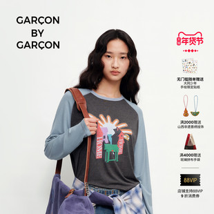 【明星同款】GARCON BY GARCON 25秋冬 Home Sweet Home 长袖T恤