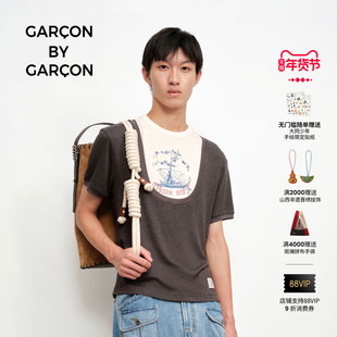 GARCON BY GARCON 26春夏 Dream Boat 假两件短袖T恤