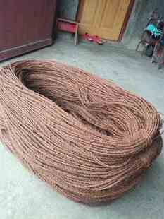 棕绳细 3毫米棕绷床园艺户外捆绑绳牵引绳篱笆搭架手工编织绳包邮