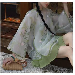 AS262新中式显瘦上衣+裙裤套装纸样女装两件套版型图纸