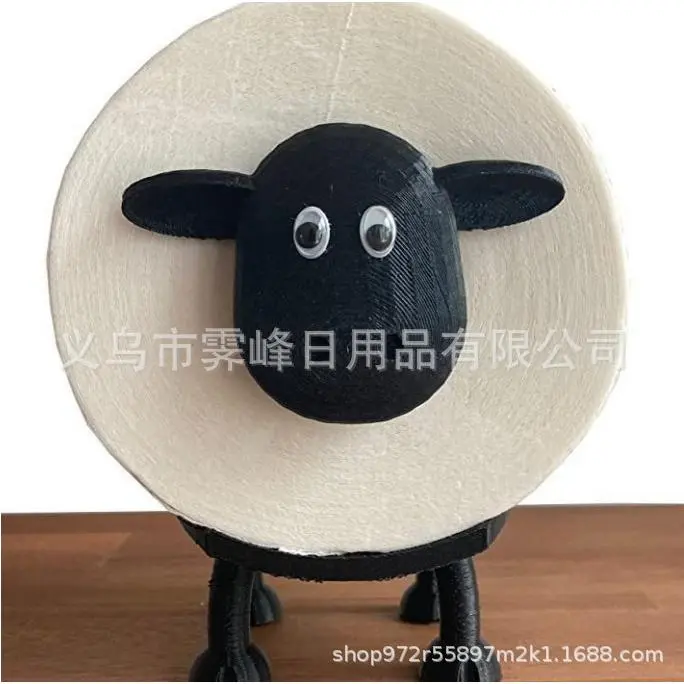 新款创意卡通家居绵羊纸巾盒sheep toilet per roll hol