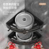 浴室置物架免打孔卫生间墙上三角壁挂洗澡间太空铝厕所洗手间收纳