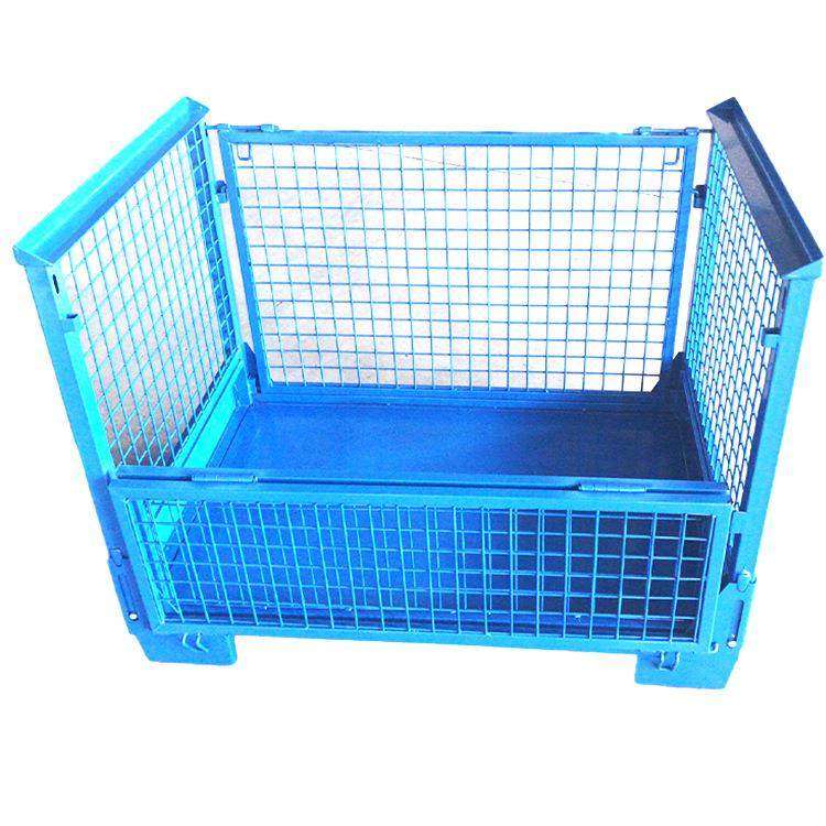 上海智琳仓储设备厂销售欧式折叠铁框供应可堆垛折叠金属箱,五金/工具,仓储笼,淘宝优惠券,粉丝福利购,淘宝优惠卷