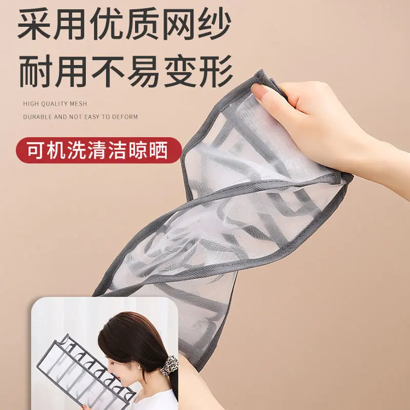 内衣收纳盒家用分格抽屉式布艺多功能网红三合一内裤袜子文胸