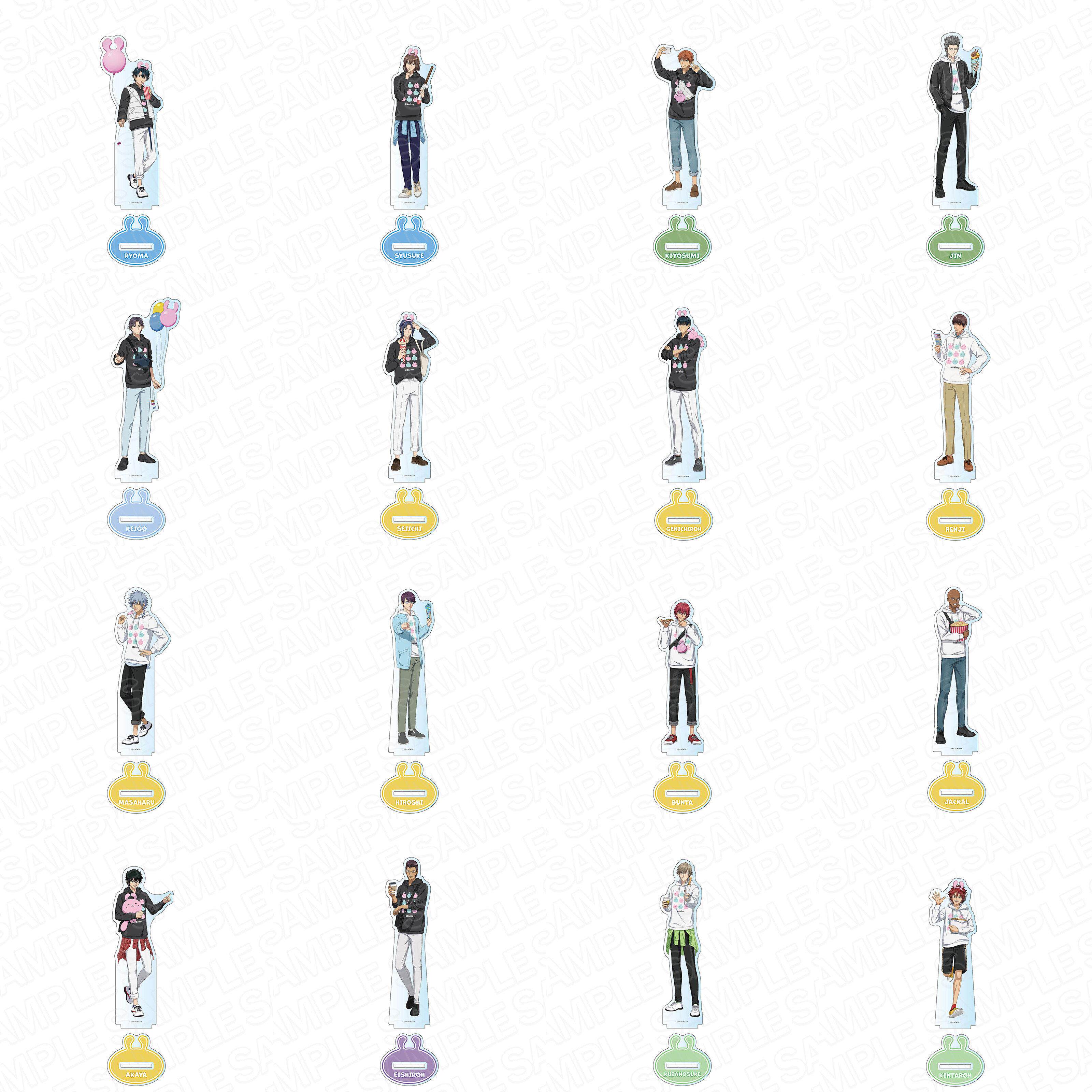 补款 新网球王子 游乐园ver. 特大压克力立牌 CS 周边